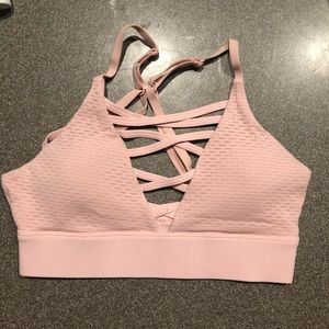 Blush Pink Sport Bra